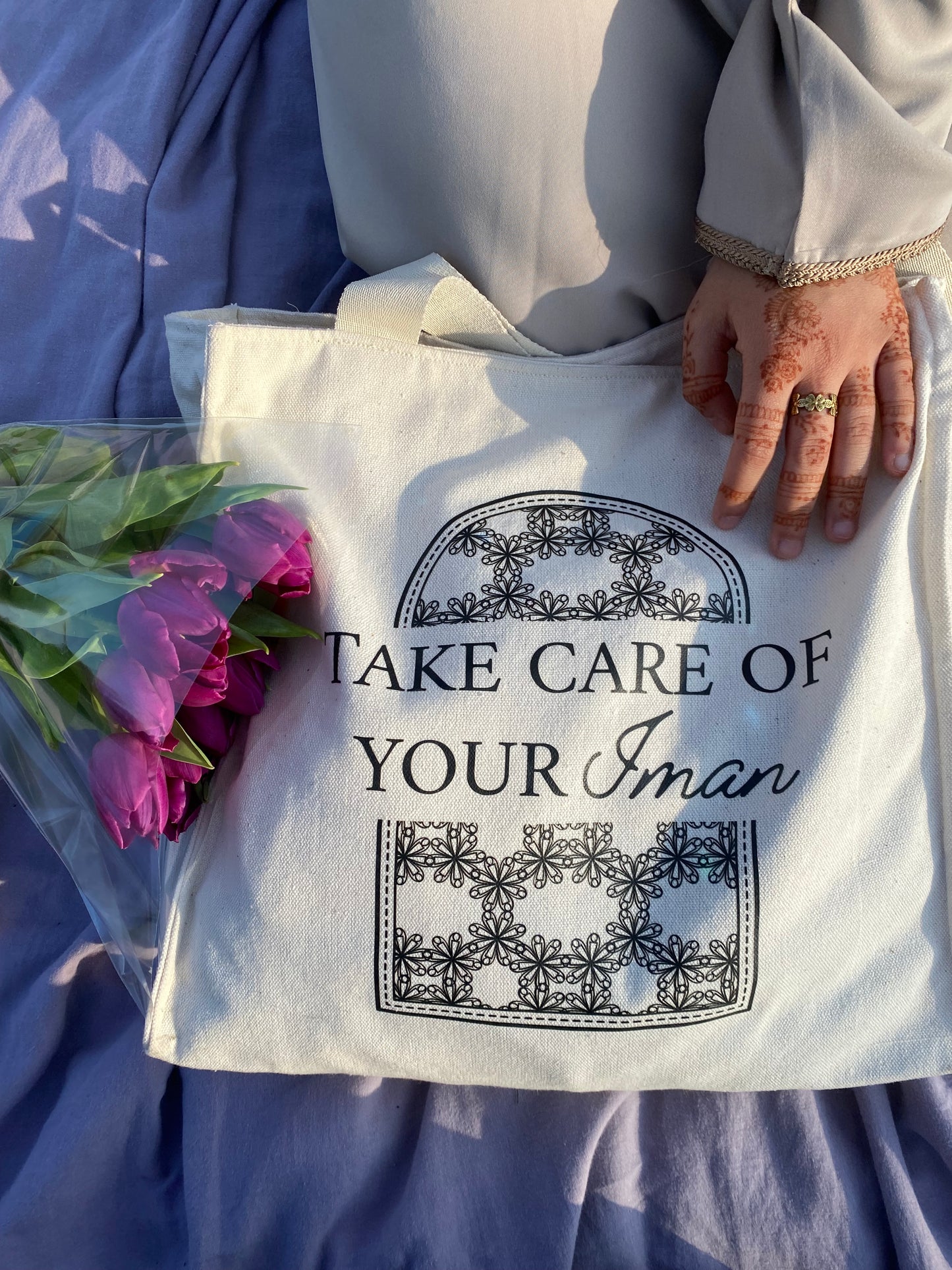 Imany tote bag